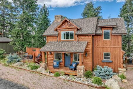 Cabin~Views~Heart Of Town~W&D~Fireplace~Kitchen Woodland Park Kültér fotó